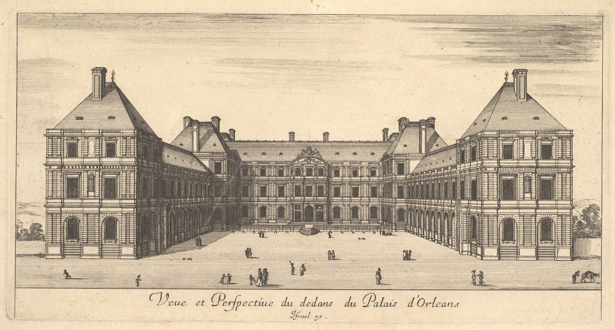 パレドルレアンの内部の眺めと遠近法、レマのさまざまな眺め、1649年〜51年。 作： ステファノ・デラ・ベラ