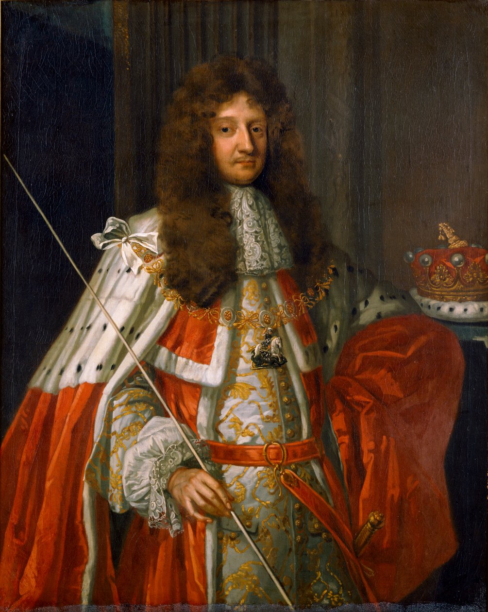 ローレンス・ハイドの肖像、初代ロチェスター伯爵、イギリスの政治家、1685年。 作： ゴドフリー・ネラー卿のスタジオ
