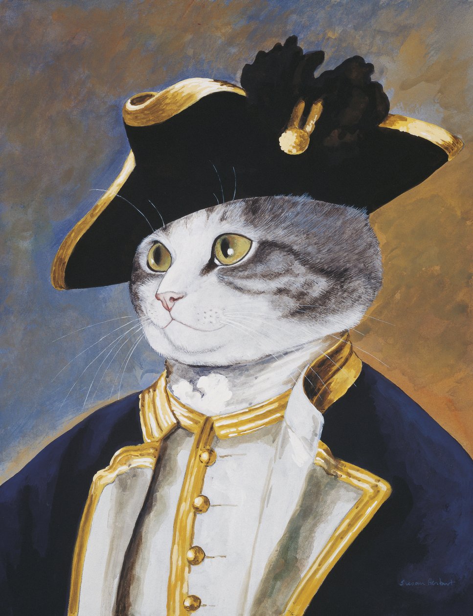 イラストは『Cats Galore』より！文化猫大全』（2015年刊） 作： スーザン・ハーバート