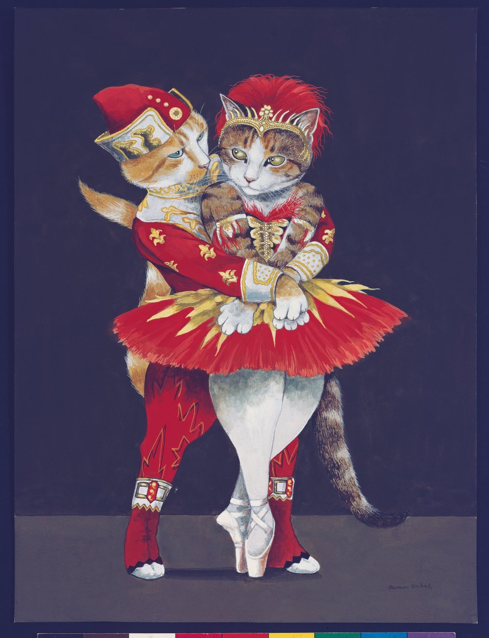 イラストは『Cats Galore』より！文化猫大全』（2015年刊） 作： スーザン・ハーバート