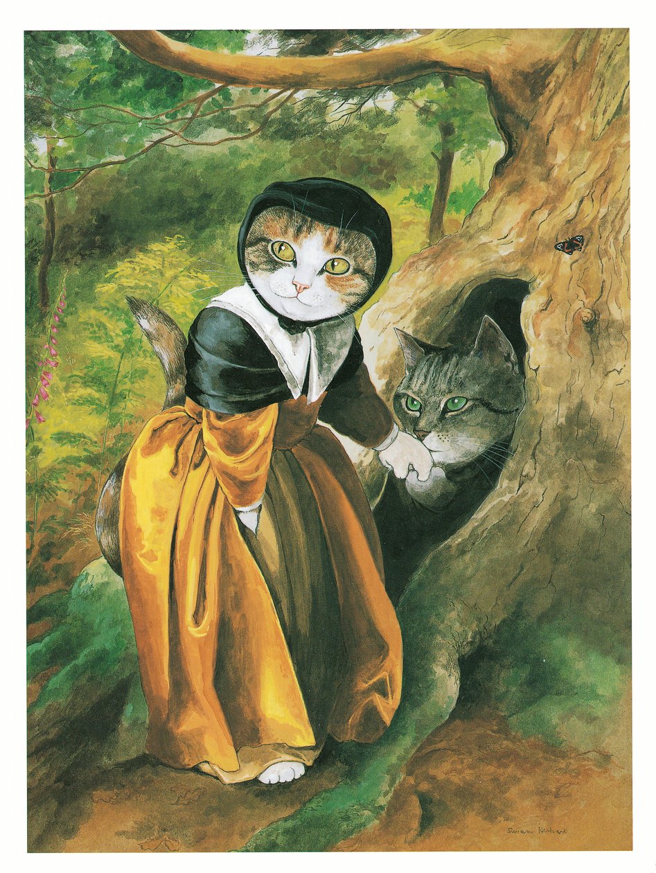ラファエル前派の猫』（1999年刊）より抜粋 作： スーザン・ハーバート