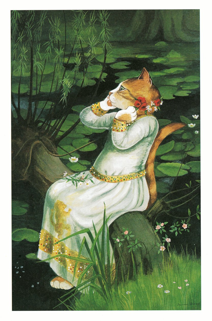 ラファエル前派の猫』（1999年刊）より抜粋 作： スーザン・ハーバート