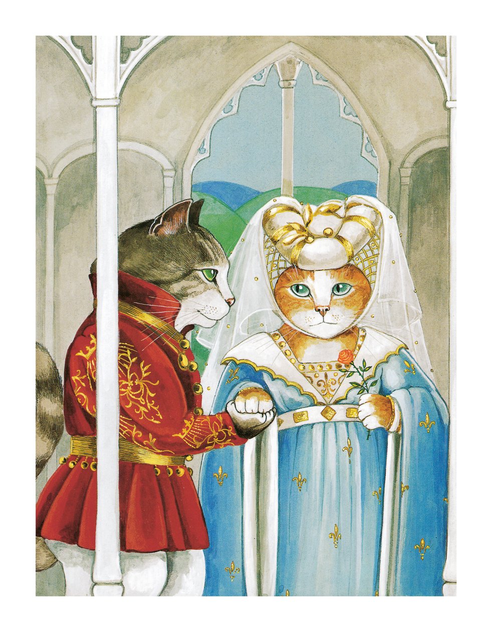 イラストは『Shakespeare Cats』より：ポスターブック（2016年出版） 作： スーザン・ハーバート