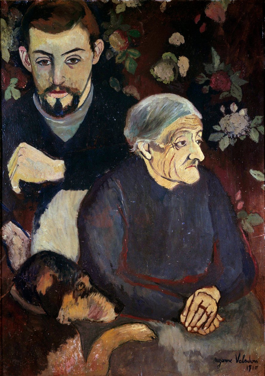 スザンヌ・ヴァラドン SUZANNE VALADON シュザンヌ・ヴァラドン Suzanne Valadon 「Grandmother and