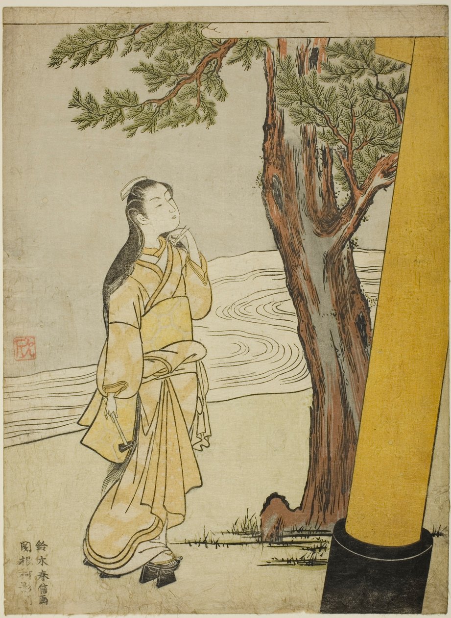 牛の刻参り 作： 鈴木春信