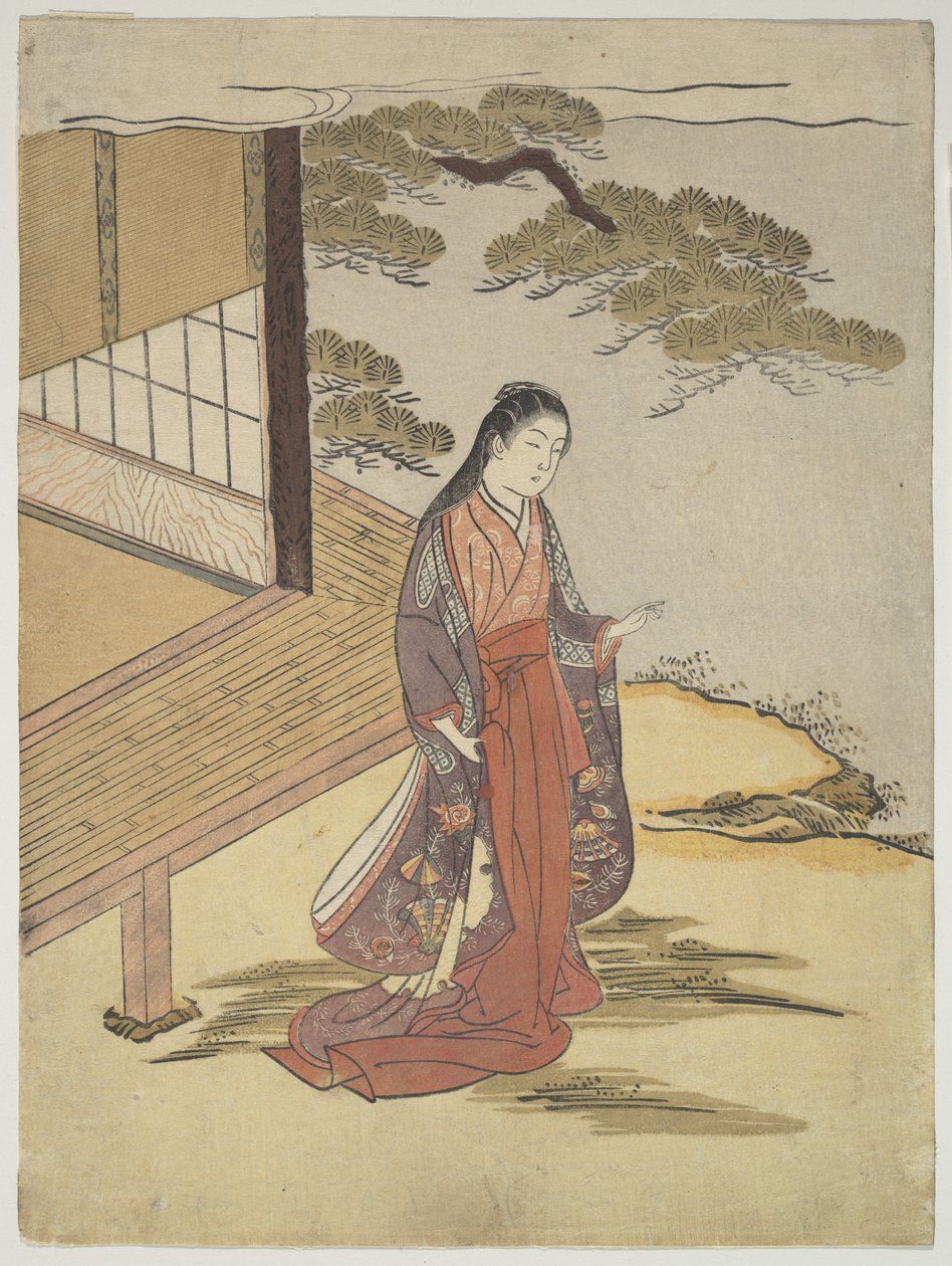小町姫 作： 鈴木春信
