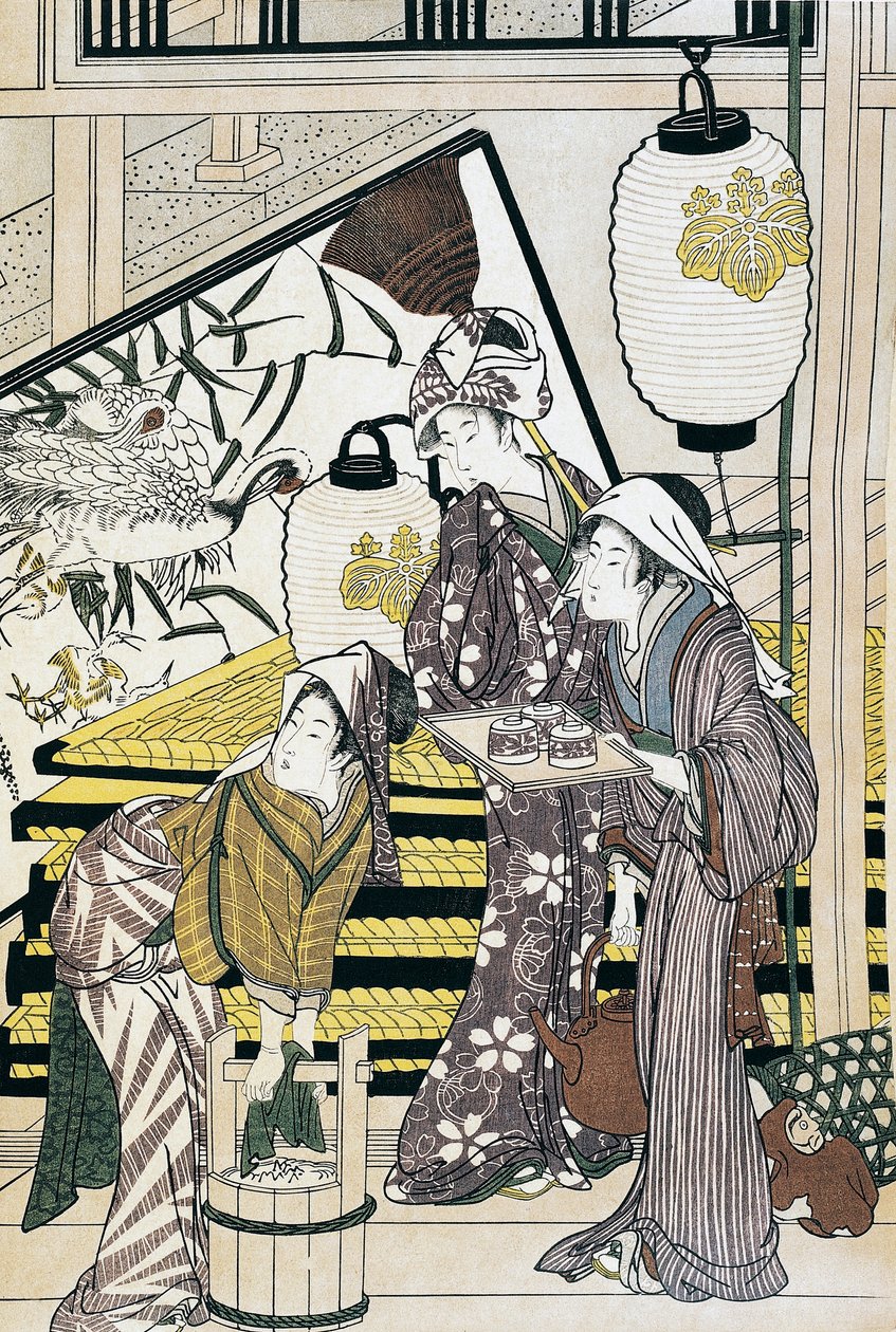 本物鈴木春信の本二冊、繪本八千代草と繪本千代松二冊明和