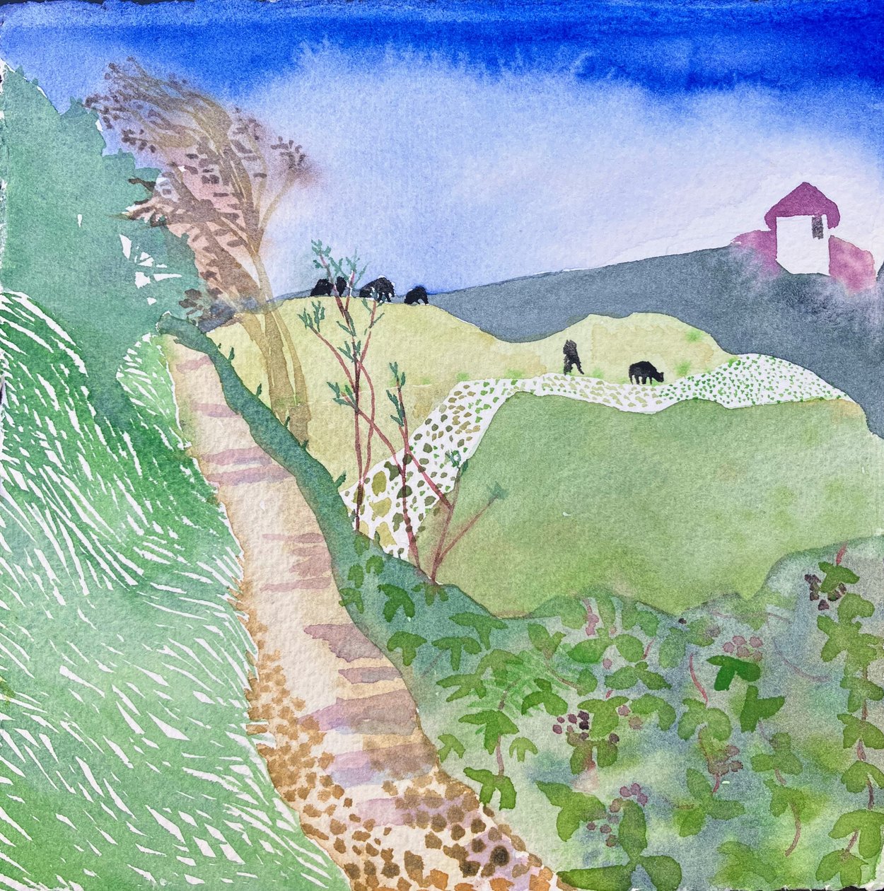  作： 