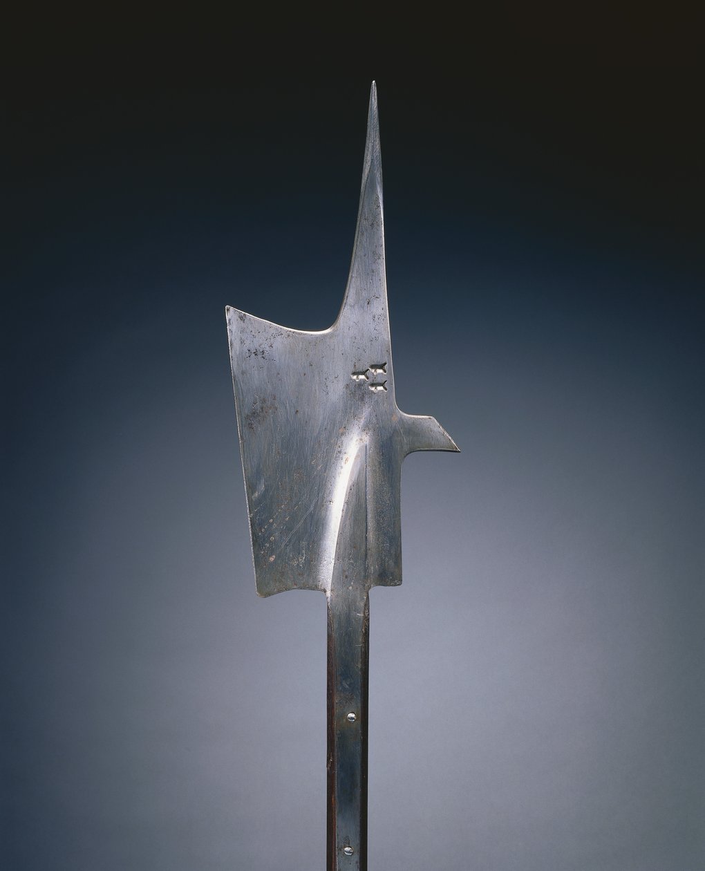 ハルバード、c.1480-1500（鋼と木） 作： スイスの学校