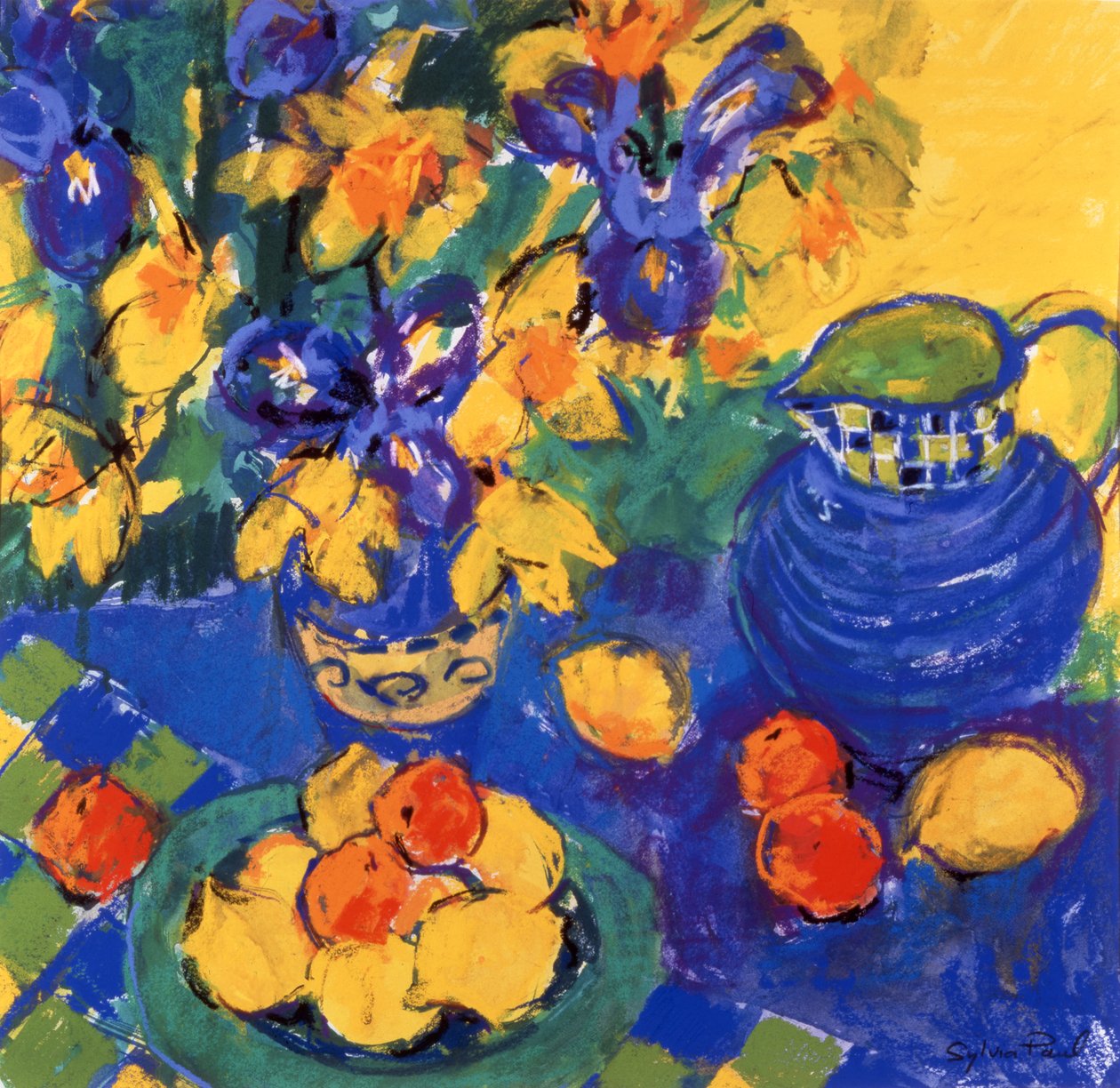 春の静物 作： シルビアポール