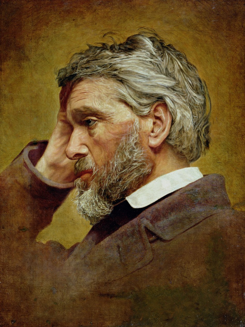 トーマス・カーライルの肖像（1795-1881）1866