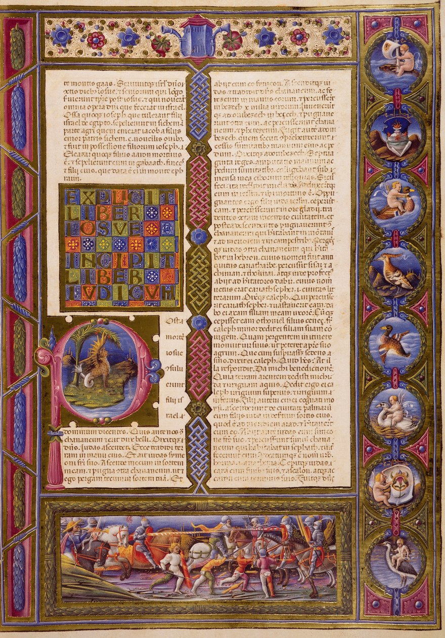 Taddeo Crivelli (1425-1479)らによって彩色されたBorso d