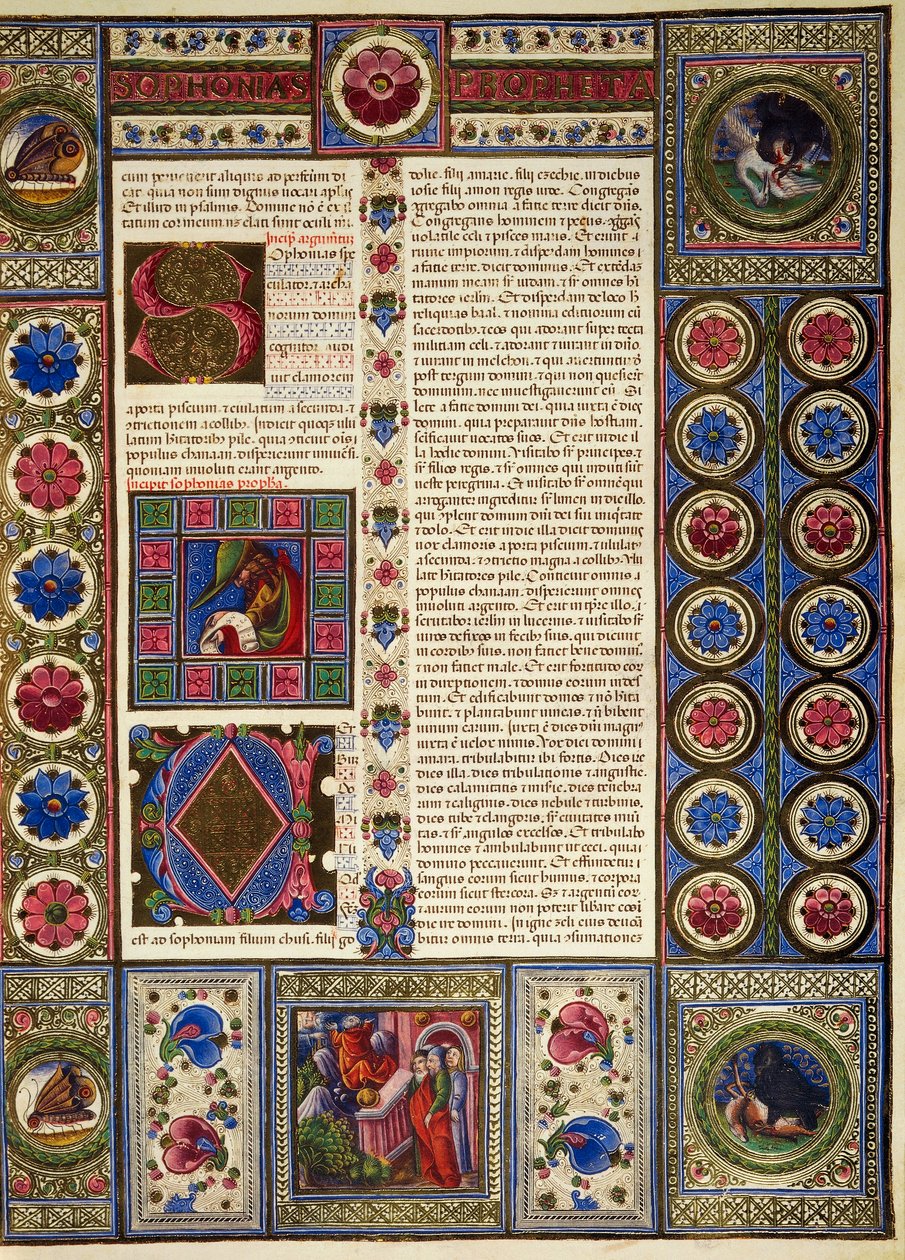 Taddeo Crivelli (1425-1479)らが彩色したBorso d