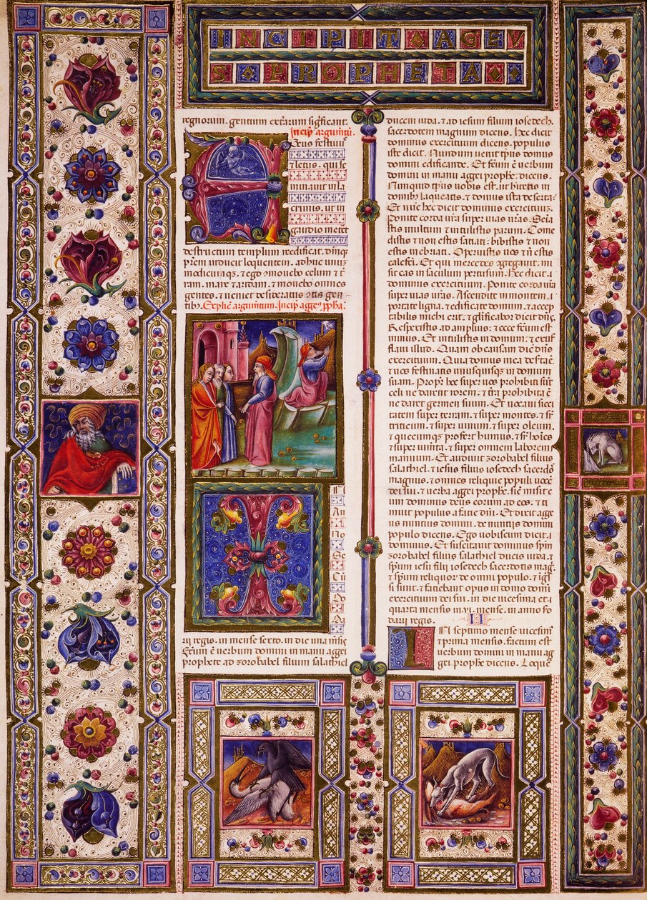 Taddeo Crivelli (1425-1479)らによって彩色されたBorso d