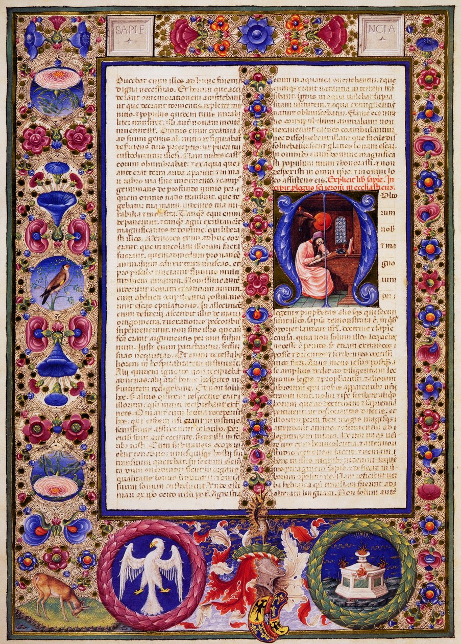 Taddeo Crivelli (1425-1479)らによって彩色されたBorso d