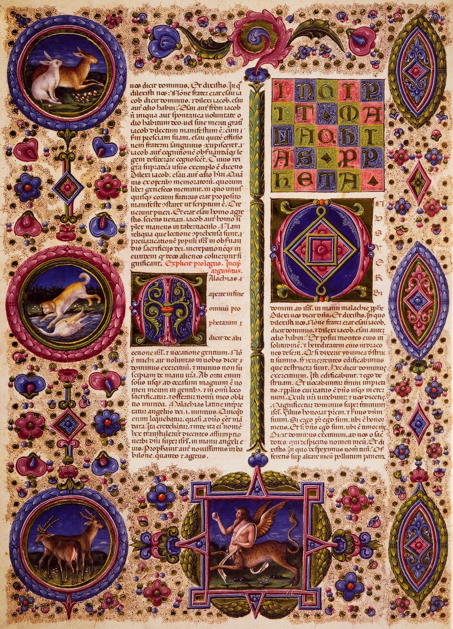 Taddeo Crivelli (1425-1479)らによって彩色されたBorso d