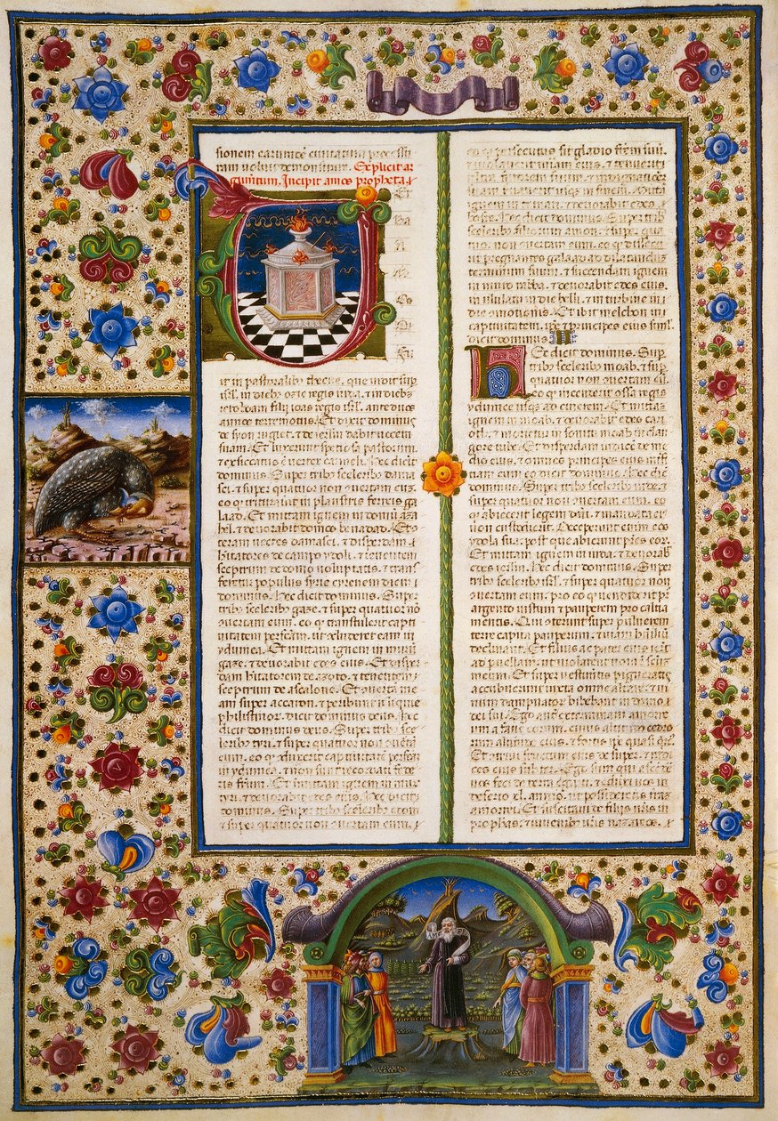 Taddeo Crivelli (1425-1479)らによって彩色されたBorso d