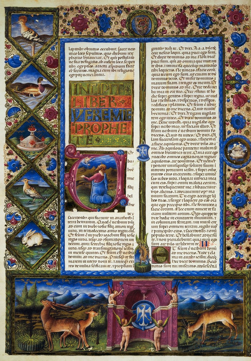 Taddeo Crivelli (1425-1479)らによって彩色されたBorso d