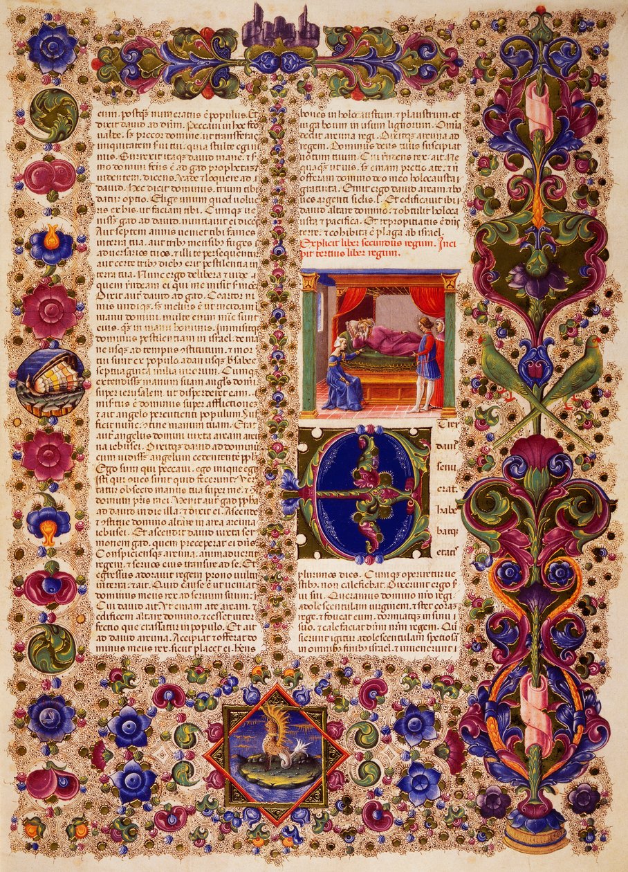 Taddeo Crivelli (1425-1479)らによって彩色されたBorso d