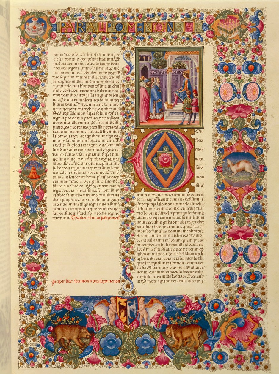 イタリア、Taddeo Crivelli（1425-1479）と協力者によるBorso d