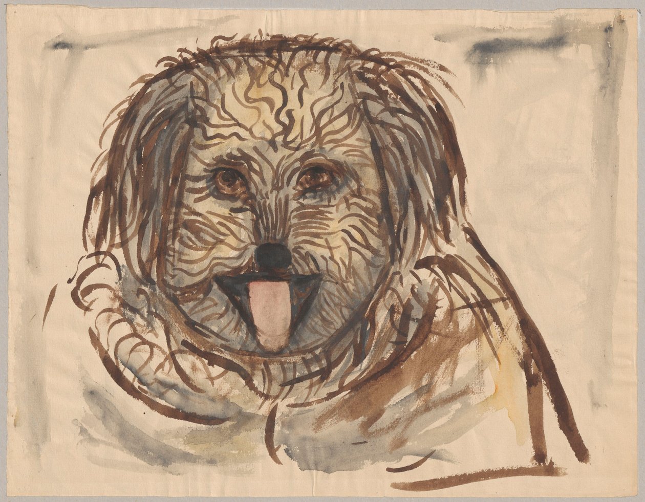 犬の頭部 作： タデウシュ・マコウスキー