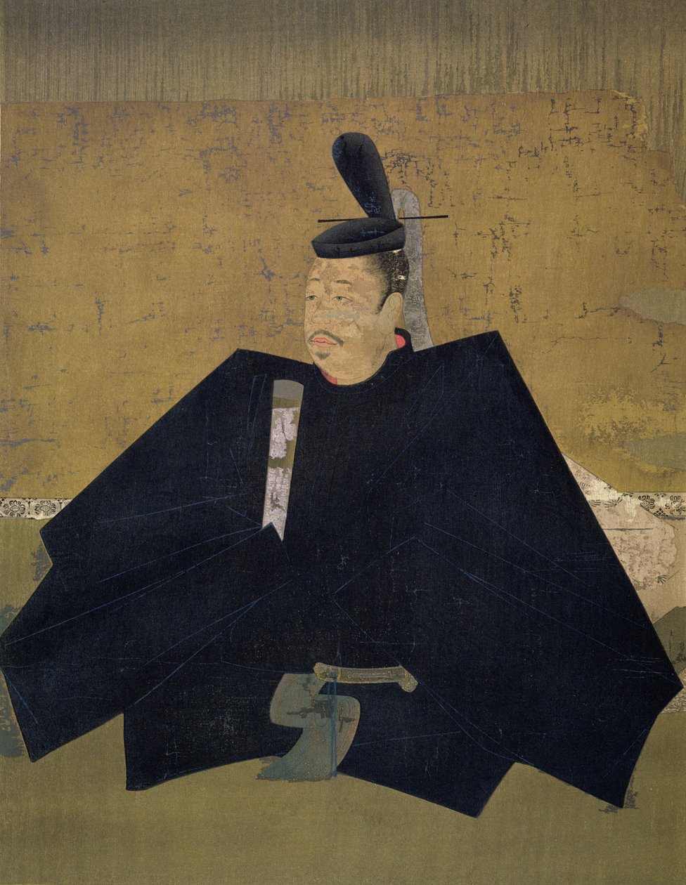 Taira no Shigemori, illustration in Kokka magazine, November 1903 (colout litho) 作： 藤原貴信