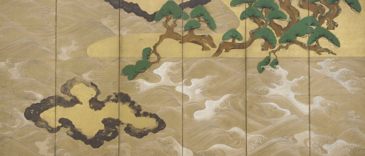 松島の波（2） 作： 俵屋宗達
