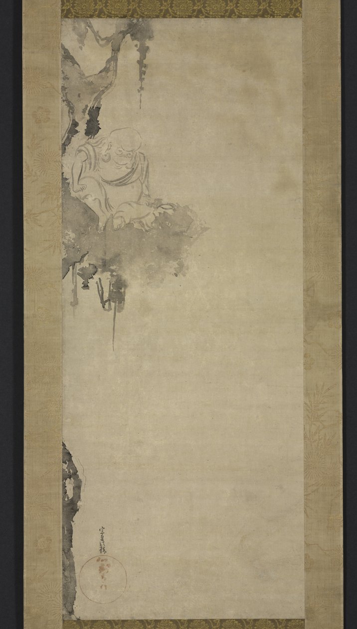 The Zen Priest Choka 作： 俵屋宗達