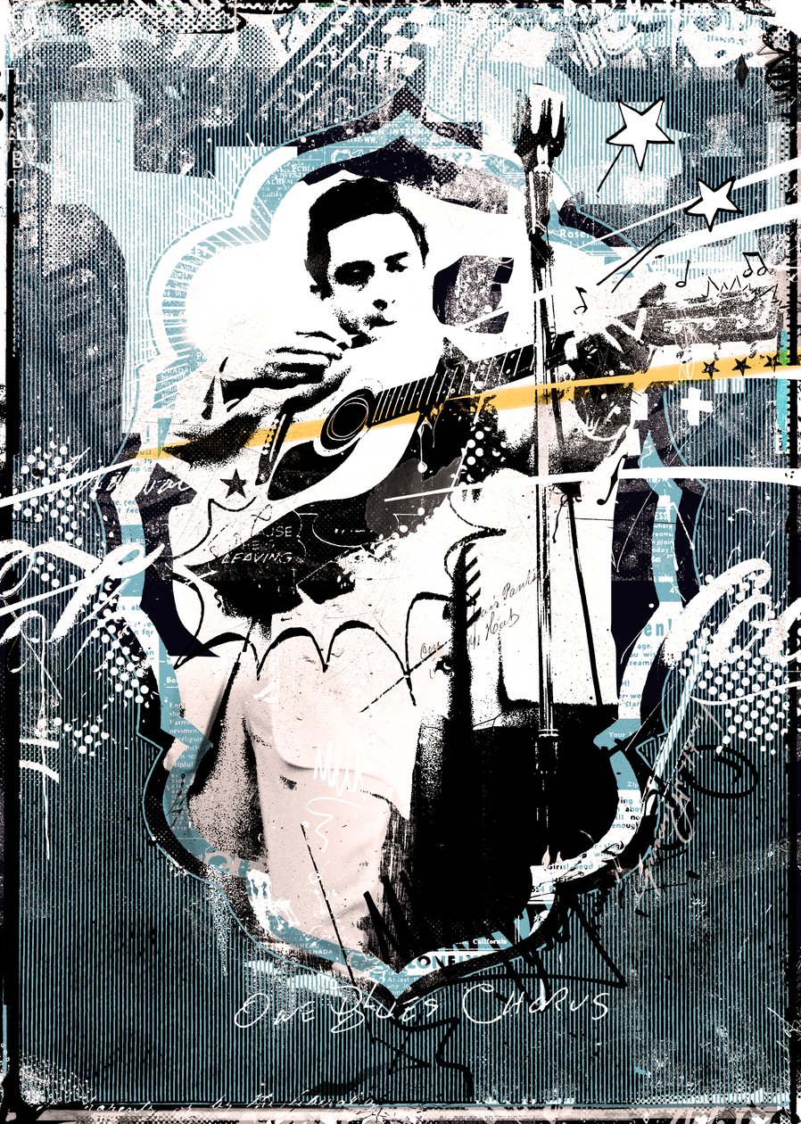 CASH、2015年（キャンバスにコラージュ） 作： Teis Albers