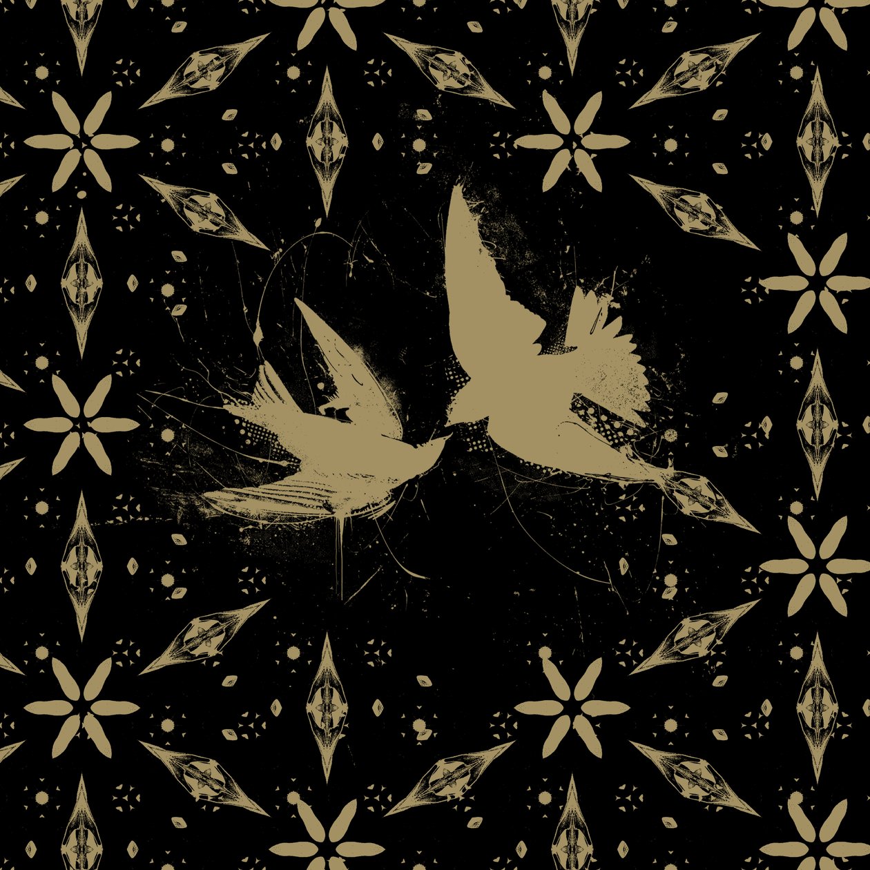 Goldbirds, 2014 (kollaasi kankaalle) 作： Teis Albers