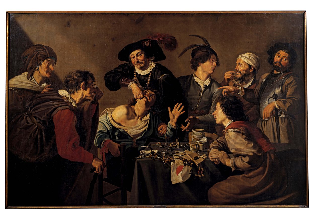 歯を抜く人 作： Theodoor rombouts