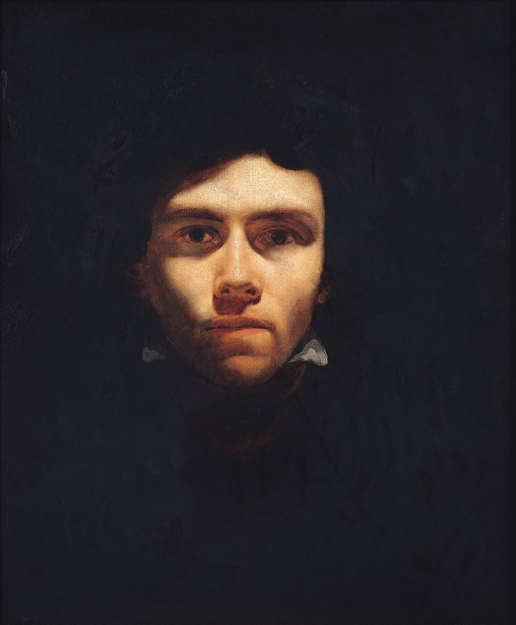 ユージーン・ドラクロワの肖像（1798-1863）c.1818-19 作： セオドア・ジェリコー