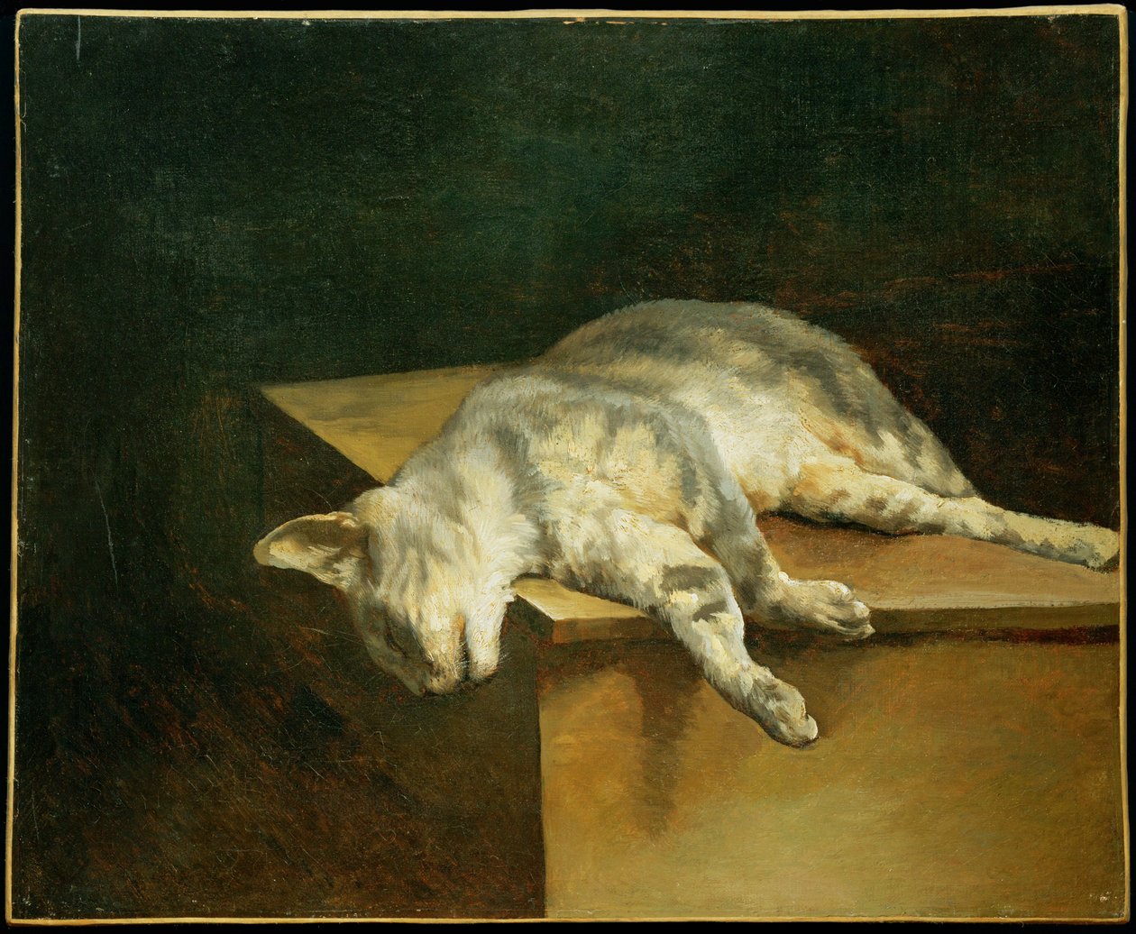 Le chat mort - 死んだ猫... 作： セオドア・ジェリコー