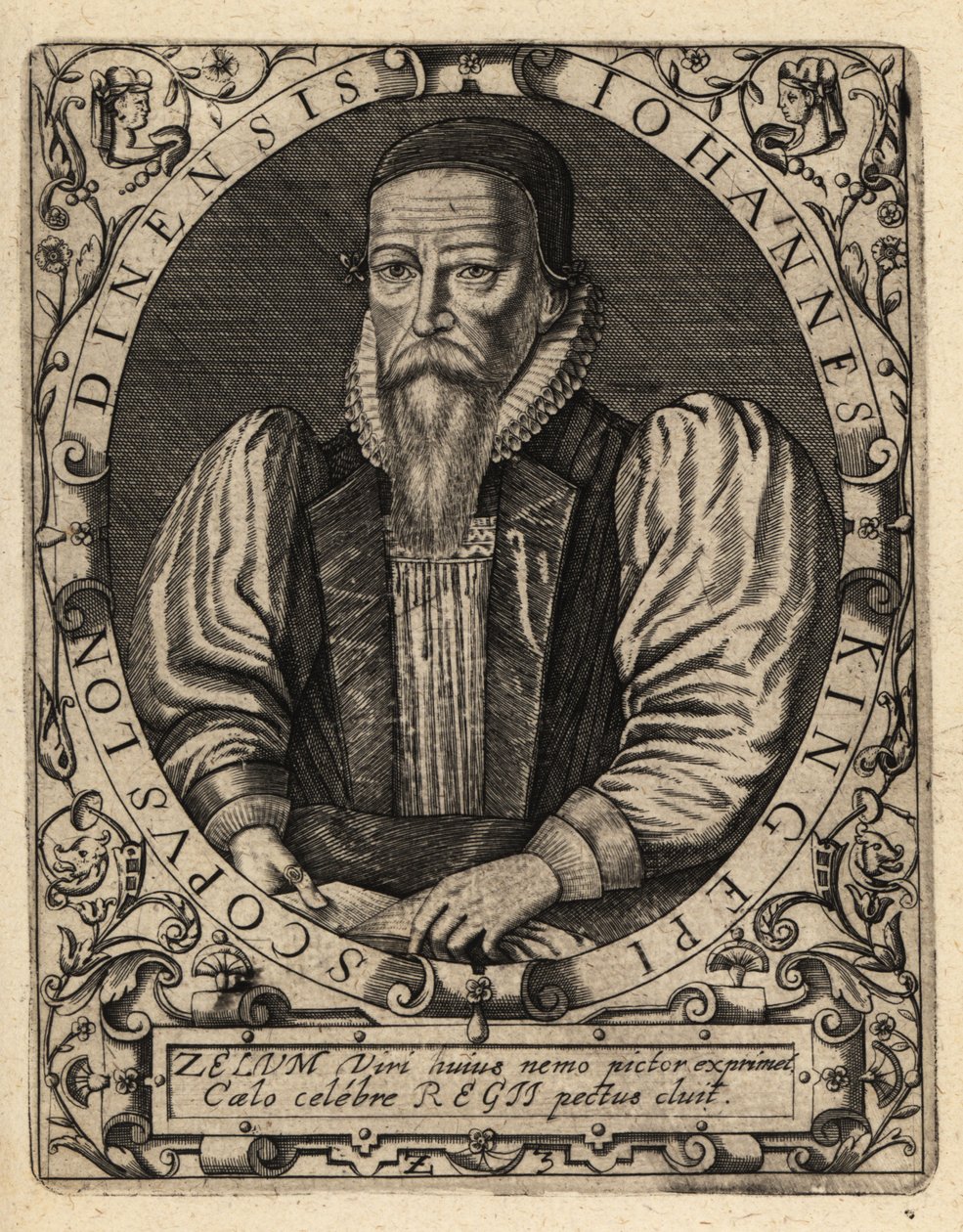 ジョン・キング、1621年没、ロンドンの司教。 作： セオドア・ド・ブリー