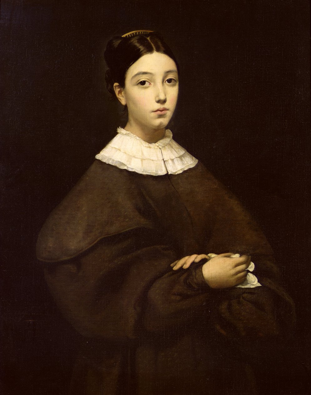 Aline Chasseriau（1822-71）1835 作： テオドール・シャッセリオー