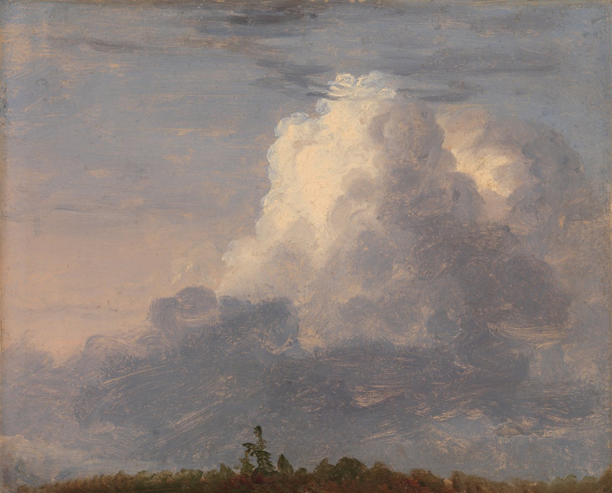 雲、1838年頃 作： トーマス・コール