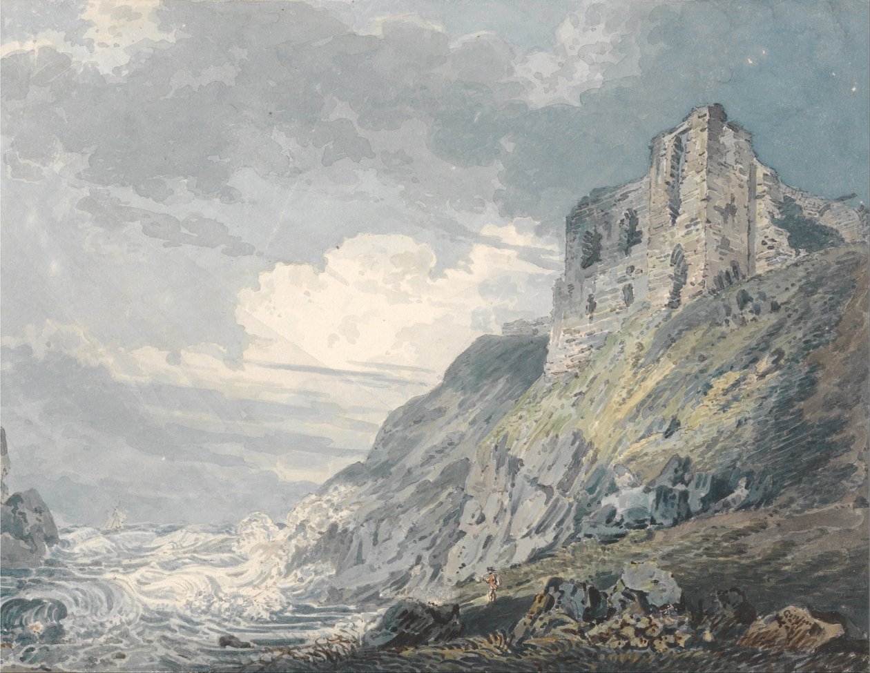 Findlater Castle、バンフ 作： トーマス・ガーティン