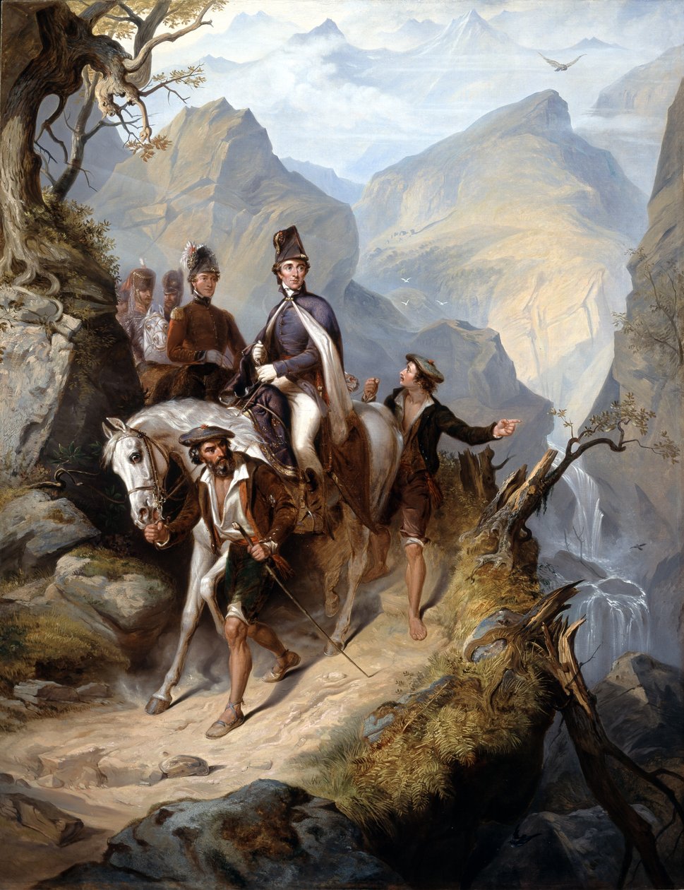 ウェリントン（1769-1852）、1813年7月27日ソラウレン、1853年頃 作： トーマス・ジョーンズ