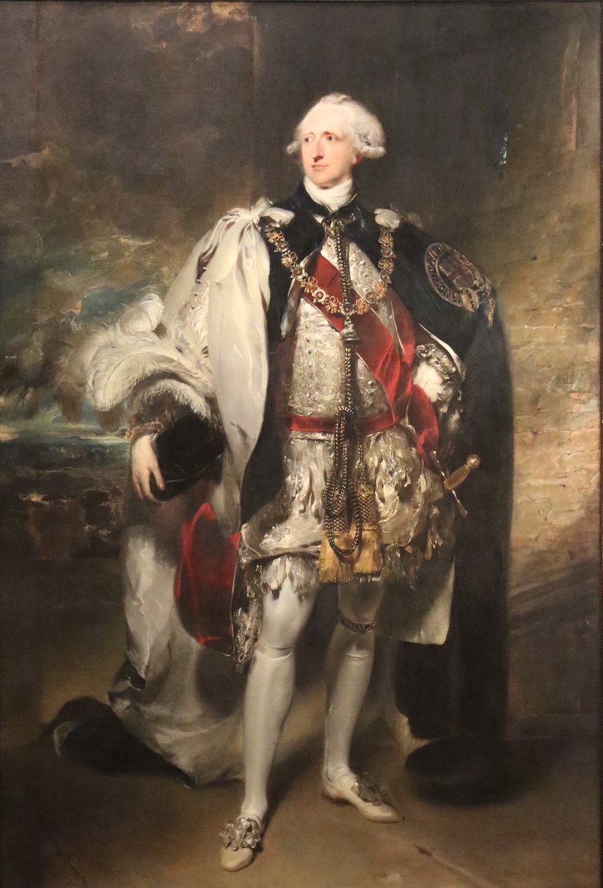 リーズ第5公爵、フランシス・オズボーンの肖像（1751–1799） 作： トーマス・ローレンス