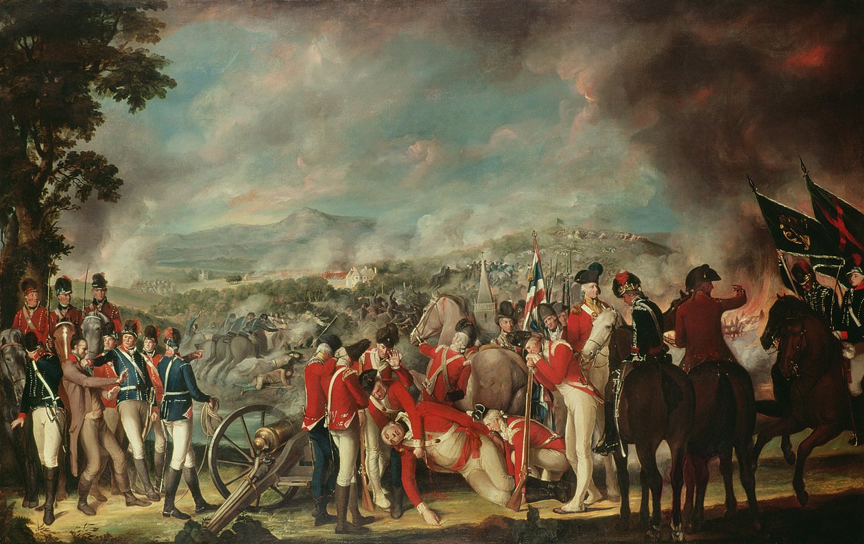 バリナヒンチの戦い、1798年6月13日、1798年頃 作： トーマス・ロビンソン