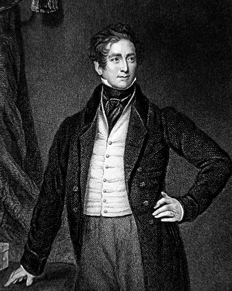 ロバート・ピール卿（1788-1850）J.Cochran（エングレービング） 作： トーマス（後）ローレンス