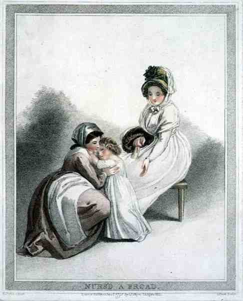 ジョセフ・ストラット（1749-1802）が彫った「Nurs