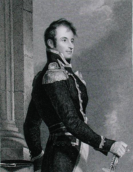 スティーブン・ディケーター（1779-1820）、ジェームズ・ヘリング（1794-1867）の原画をもとにアッシャー・ブラウン・デュランド（1796-1886）が彫刻（エングレーヴィング）。 作： トーマス（後）サリー