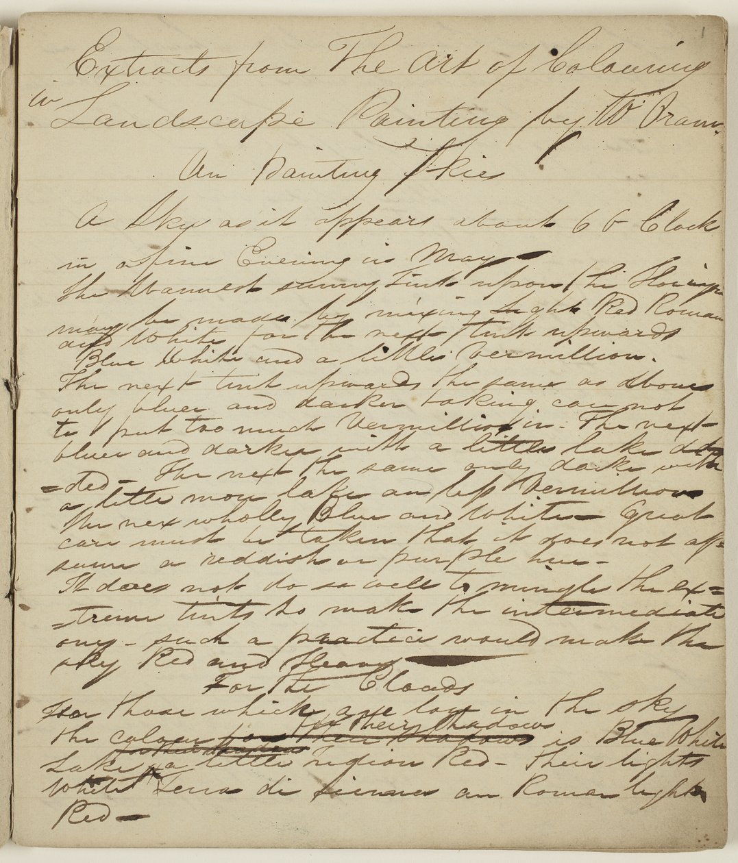  作： トーマス・コール