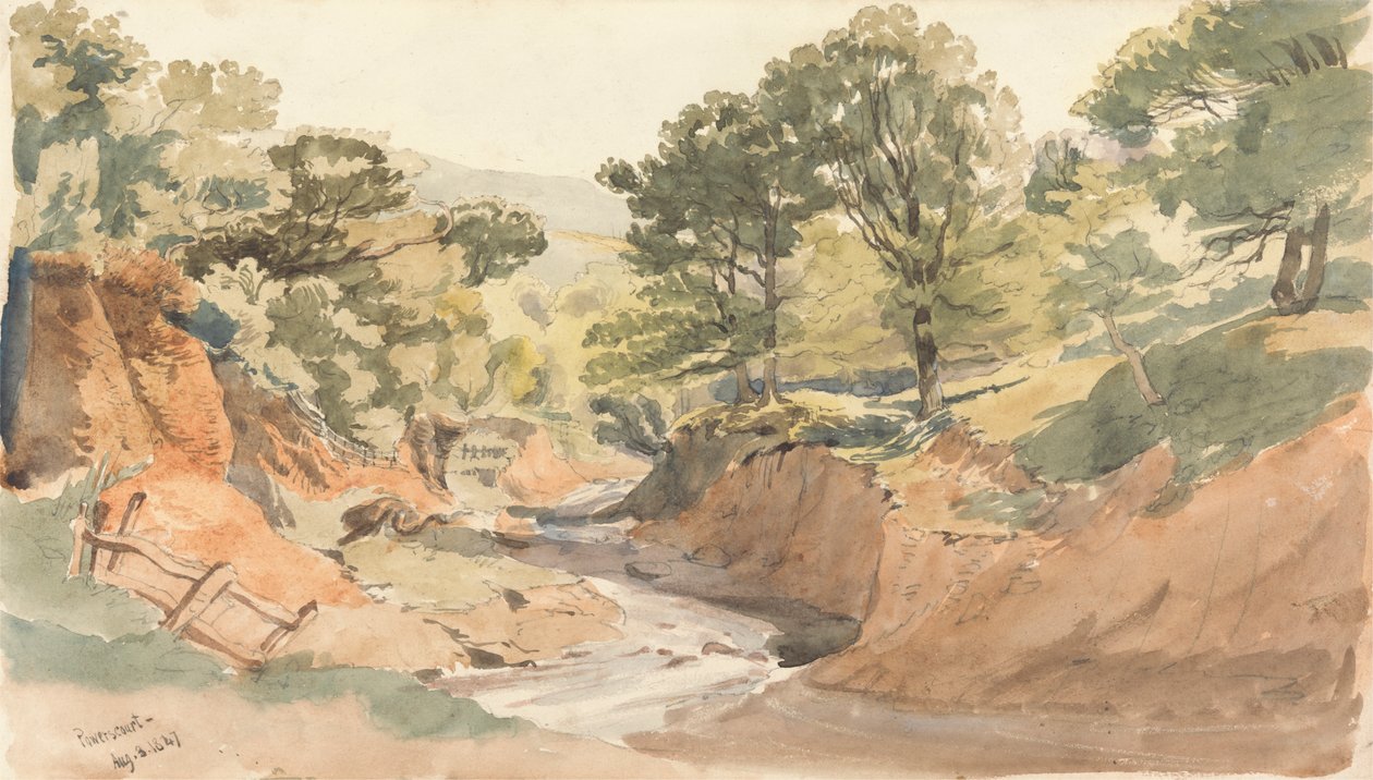 Vista da paisagem em Powerscourt 作： トーマス・クレズウィック