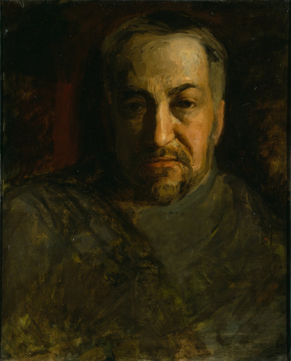 自画像 作： トーマス・イーキンズ