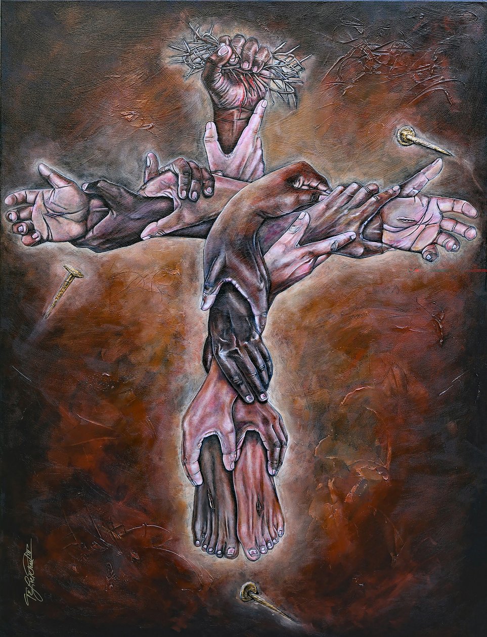  作： 
