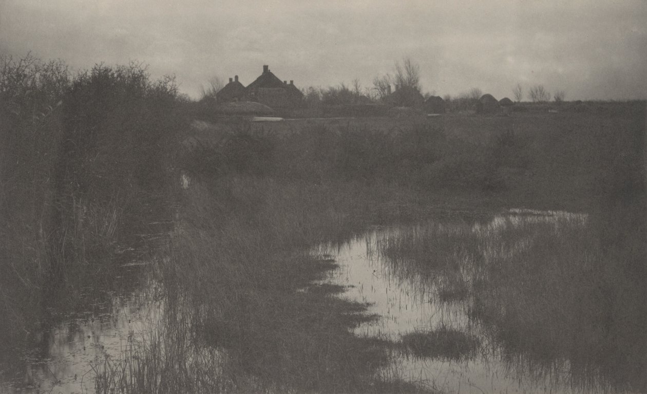 湿原の縁（1886年）（写真 作： トーマス・フレデリック・グドール