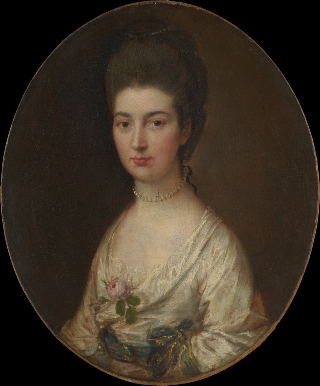 ラルフ・イザード夫人（アリス・デ・ランシー、1746/47年–1832年） 作： トーマス・ゲインズバラ