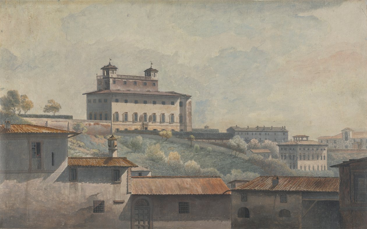 Villa Medici, Roma 作： トーマス・ジョーンズ
